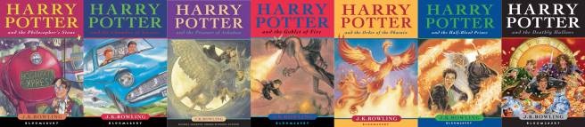 Image result for harry potter series